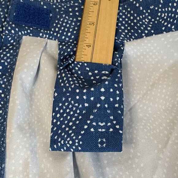 RipSkirt Hawaii Bali Blue Wrap Skirt Cover Up Womens Small Pocket Beach pool - Picture 8 of 10